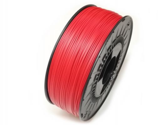 3D Filament ABS Premium Line 1,75 mm Round Red 1 kg on Spool | az-reptec